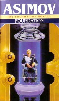 Cover of Isaac Asimov's "Foundation" series.