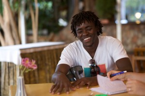 Dismas Otieno, one of the members of Nairobi's Pamoja dance company. Photo by Siena Anstis.