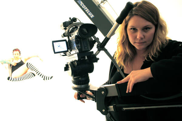 Erika Lust on the set of "Barcelona Sex Project," her "erotic experimental film" that exemplifies the style of the new crop of feminist-identified pornographers.