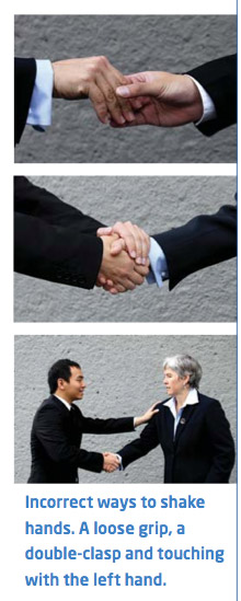 City of Vancouver tells you how to shake hands.