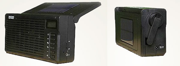 The "Proclaimer" solar-powered talking bible. For serious.