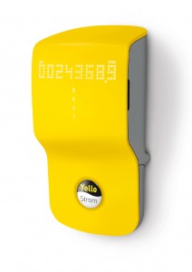 Yello Strom energy metre in use. Courtesy Yello Strom.