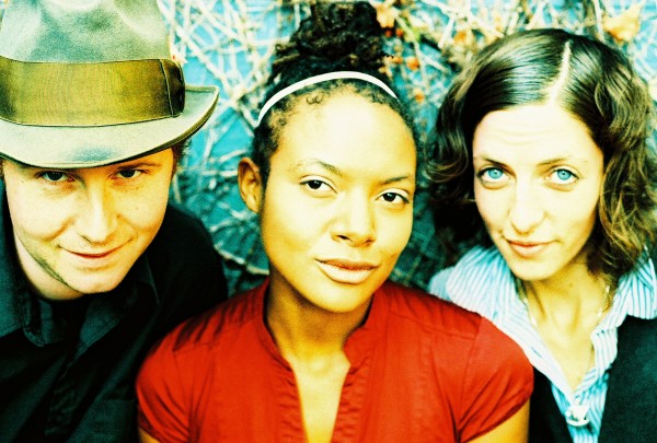 Po' Girl band members, from left: Benny Sidelinger, Allison Russell, and Awna Teixeira. Photo courtesy the band.