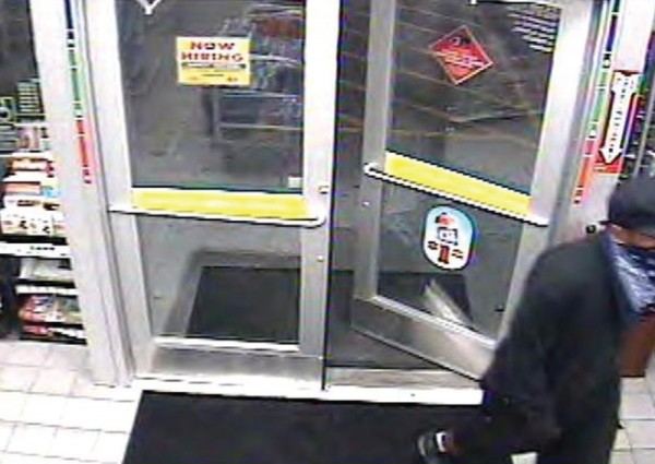 Convenience store security footage