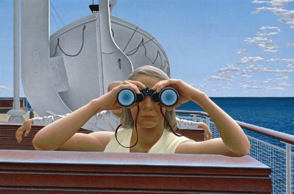 Alex Colville, "To Prince Edward Island" (1965). Copyright National Gallery of Canada.