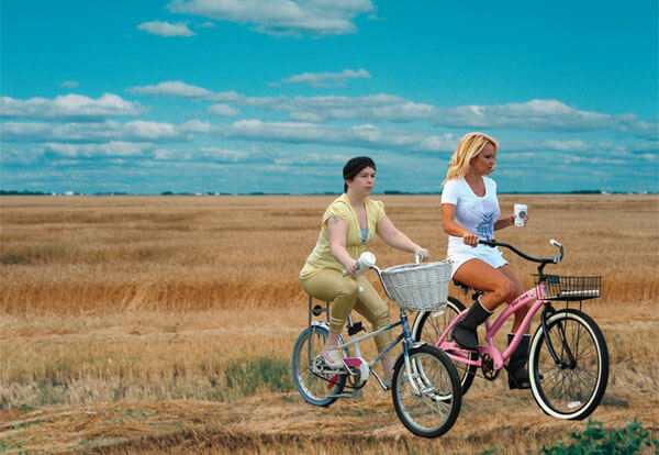 Manipulated photos from Kristin Nelson's series My Life With Pamela Anderson (2010). Images courtesy the artist.