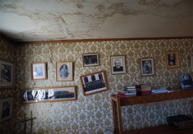 The abandoned Holy Angels Residential School in Fort Chipewyan.